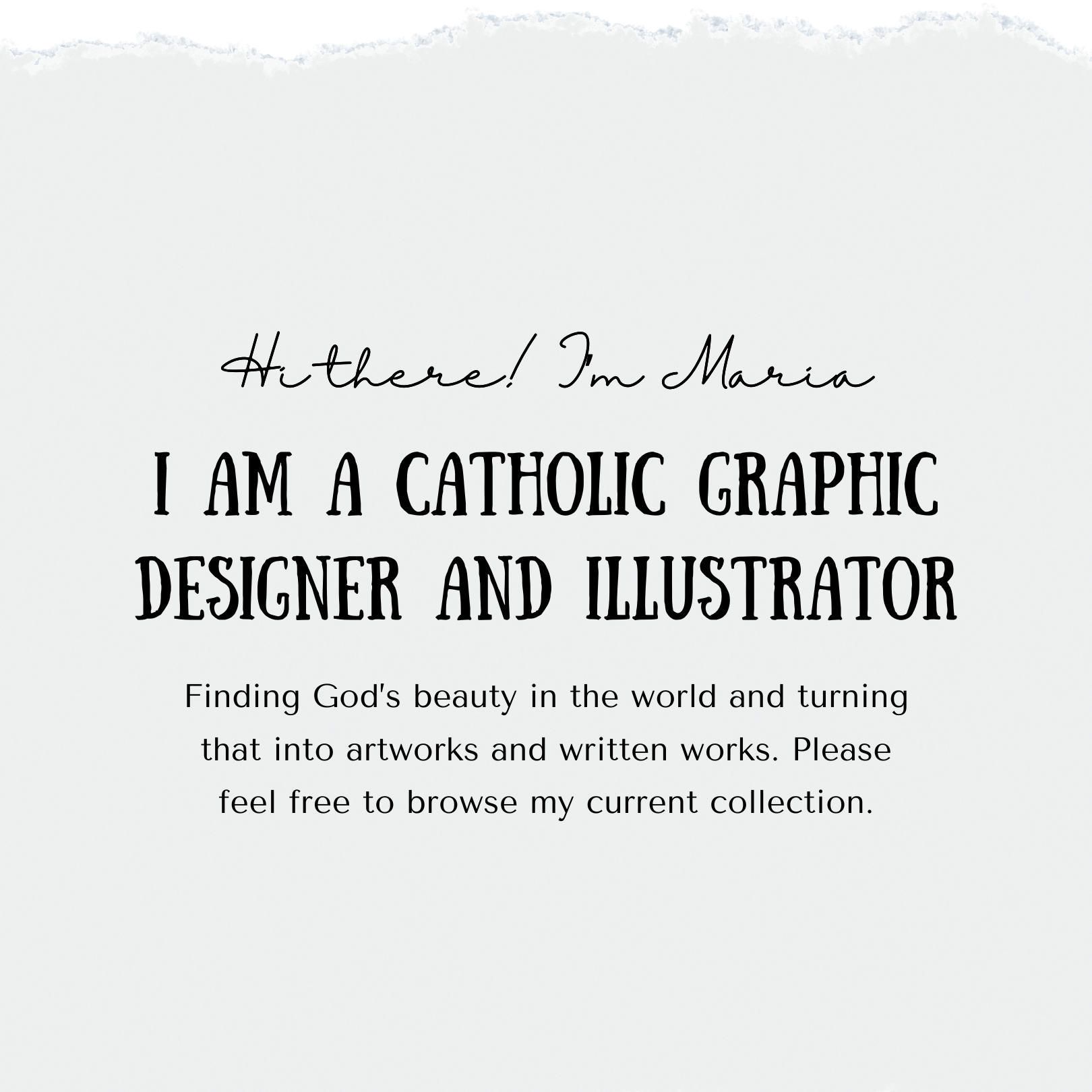 Maria von Hatten Introduction Catholic Graphic Designer and Illustrator